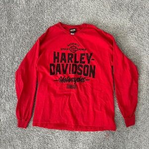 Harley Davidson Women's Red Shirt
